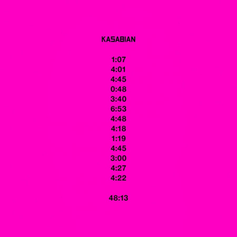 Kasabians new album, 48:13, released in June, 2014.