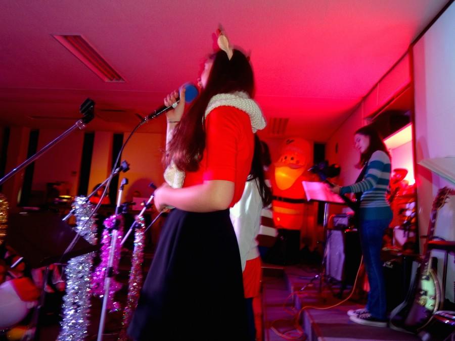 The MS Band, Cereal Killers belting out some tunes. Photo: Bernice