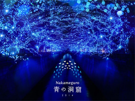 This is the first year that the Meguro River will have illumination. 