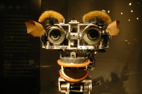 Kismet, a robot with basic social skills residing in the MIT museum. 