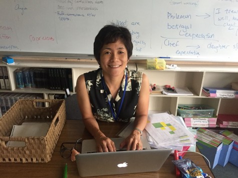 "If I had time it would be taiko drumming. For fun I enjoy learning Chinese and swimming" Ms. Hoshide