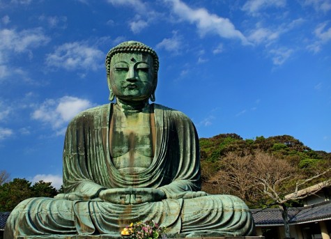 The Great Buddha in Kamakura. 