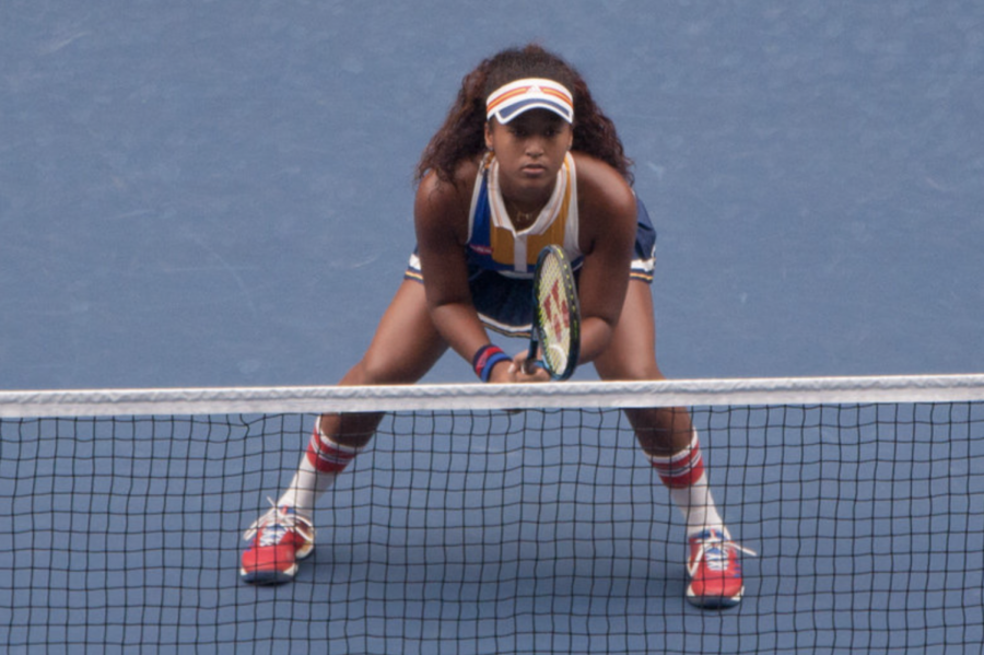 Image of Naomi Osaka, a Japanese tennis player.