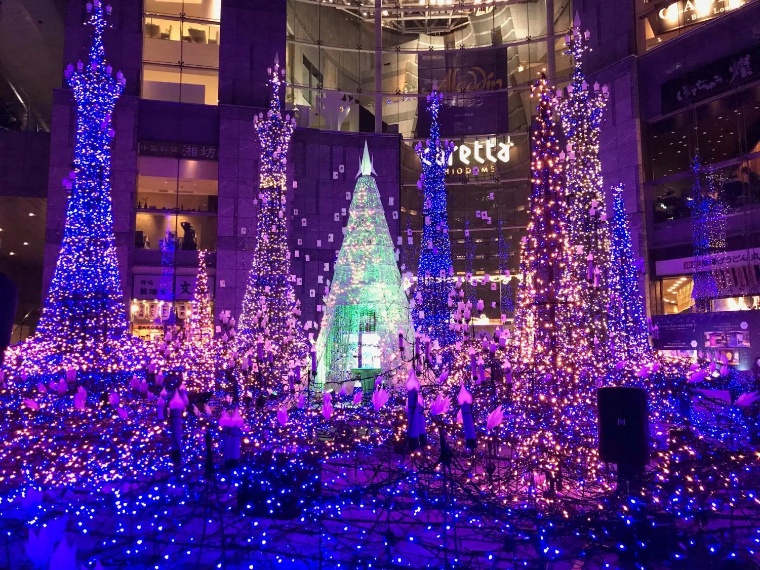 The International Caretta Shiodome illumination