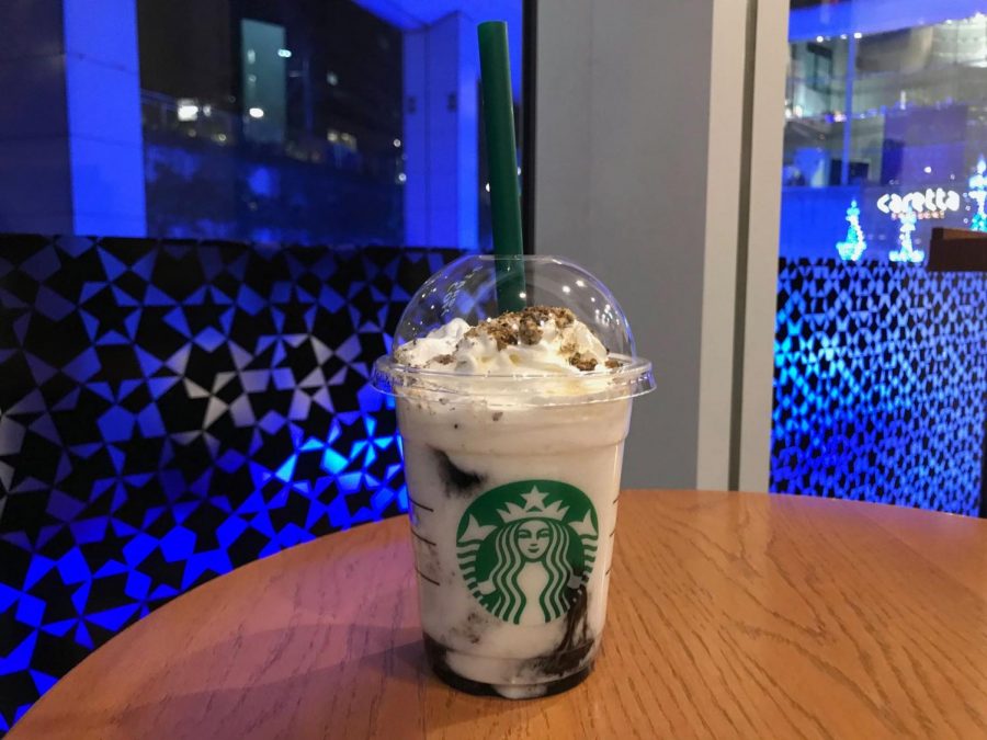 Winter Starbucks drink: Goma Goma Goma Latte & Frappuccino