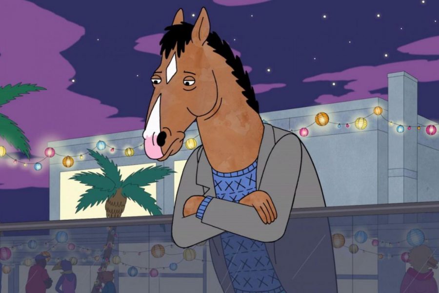 The shows protagonist, BoJack Horseman.