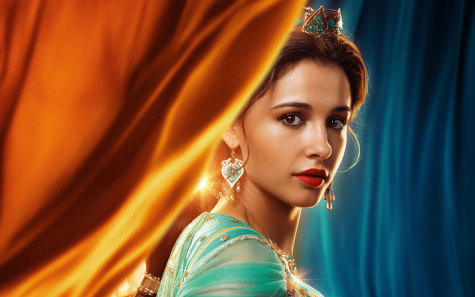 Poster of Princess Jasmine from live-action remake of Aladdin (2019) by Disney Studios