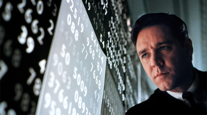 “A Beautiful Mind” tells the story of John Nash, a mathematician who suffered from schizophrenia. Despite receiving some criticism, it is seen as one of the films with a more accurate representation of individuals with schizophrenia. Image credit: imbd.com
