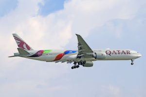Qatar Airways, a major sponsor of the 2022 World Cup