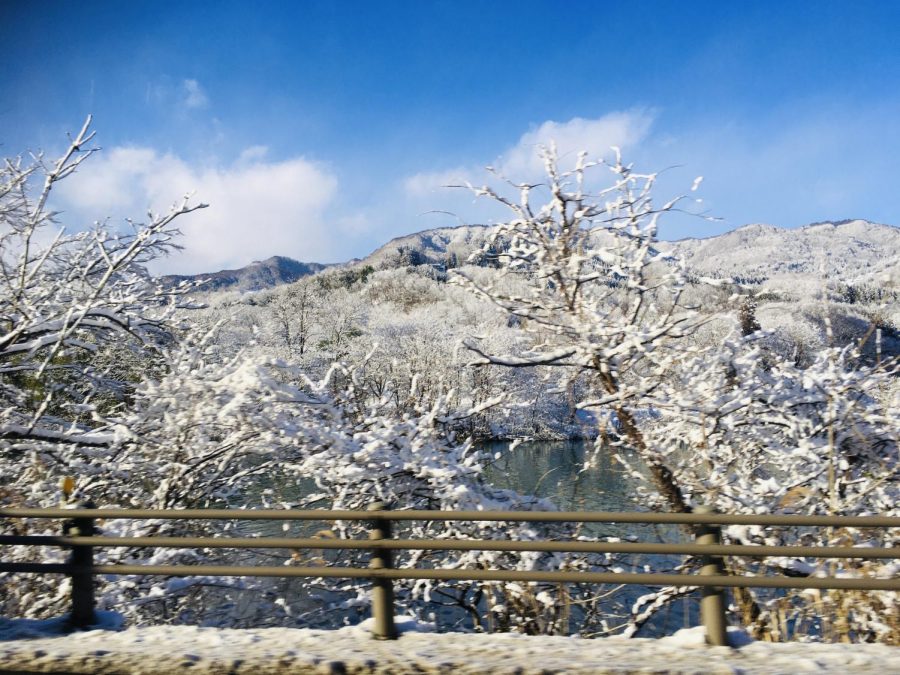 Snowy Mountains in Hakuba