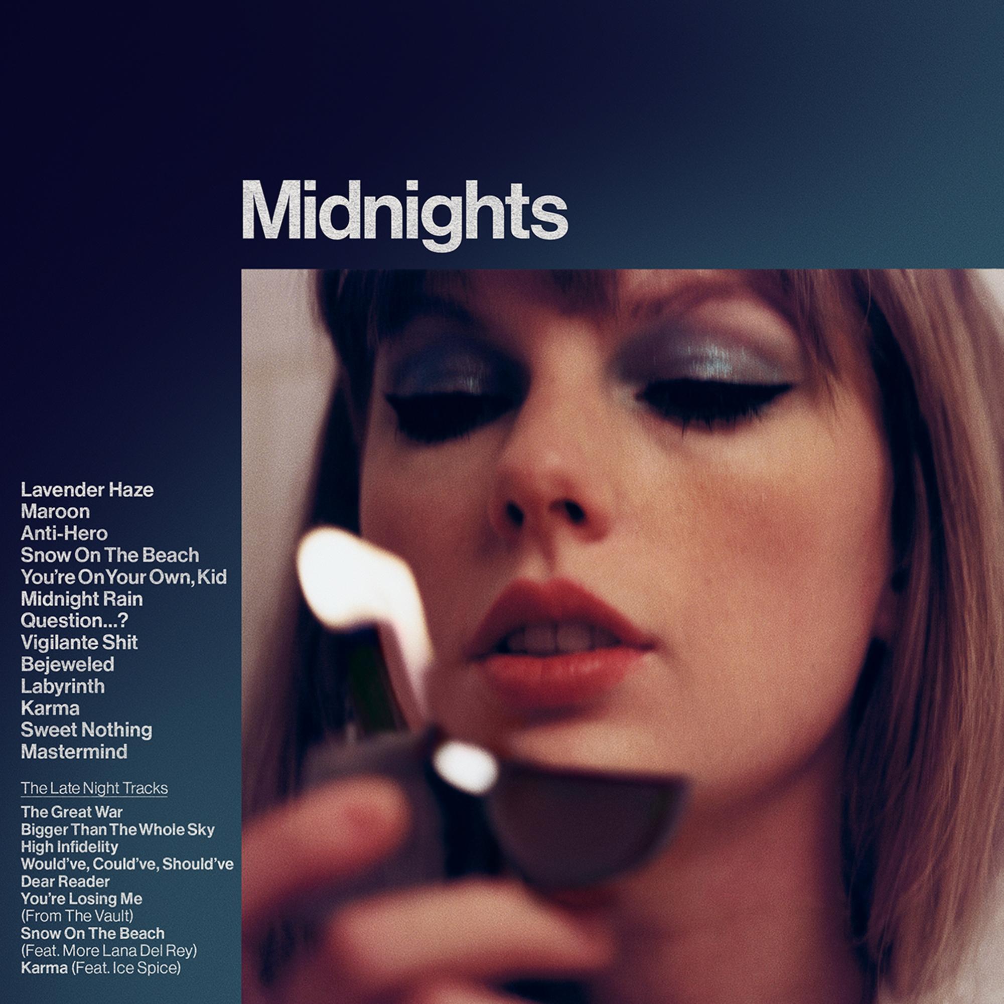 Taylor Swifts tenth studio album Midnights. Image credit: Republic