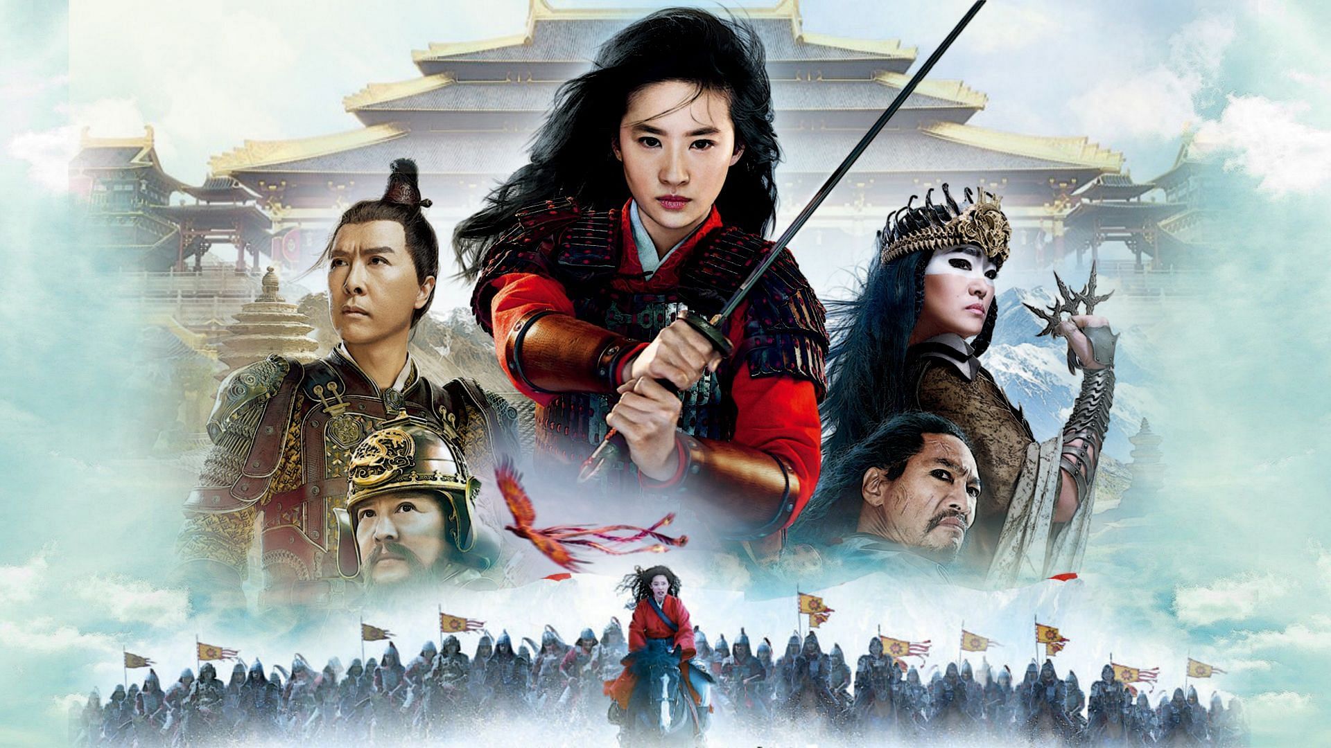 The live-action ‘Mulan’ featuring its main actors in promotional poster 
Image Credits: The Walt Disney Company
