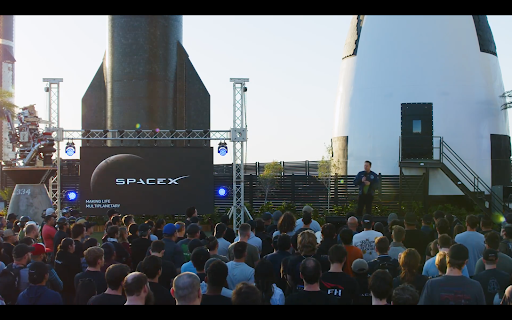 2024, at Starbase, Elon Musk provided an update on the company’s plans to send humanity to Mars, claiming it as “the best destination to begin making life multiplanetary.” 
Image: @spacex on X
