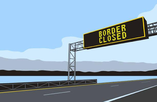 The message “Border Closed” reflects the anti-immigration stance of many children of immigrants today, with a growing number advocating to limit migration. Image credit: iStock, Shaunl
