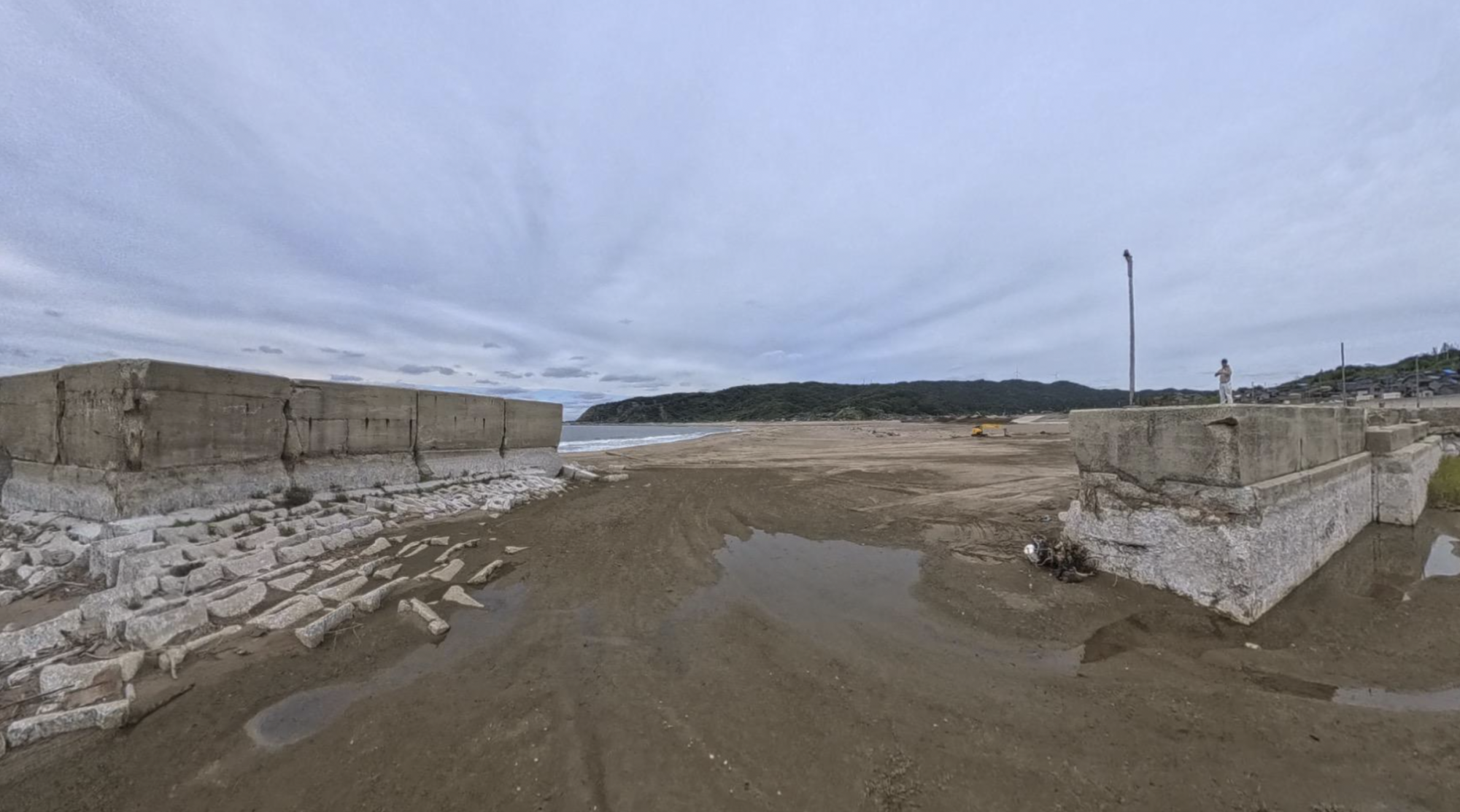 Kuroshima saw about 4 meters of uplift, making it one of the most uplifted coastal areas on the peninsula. Credit: Linn J